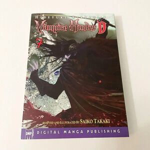 Vampire Hunter D Volume 7 English Manga Hideyuki Kikuchi Paperback Book
